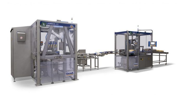 LAMBDA 405 Cheese snack cutting machine